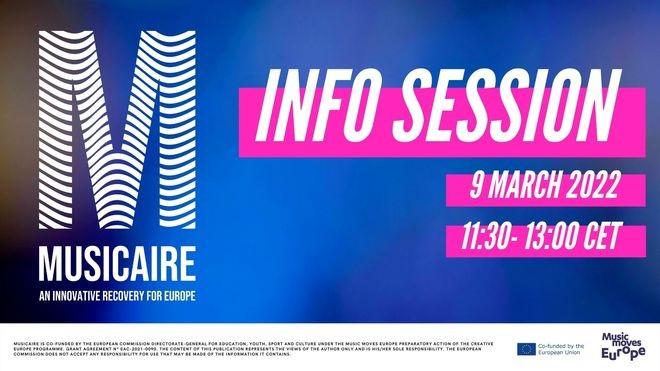 MusicAire info session visual 09.03.22