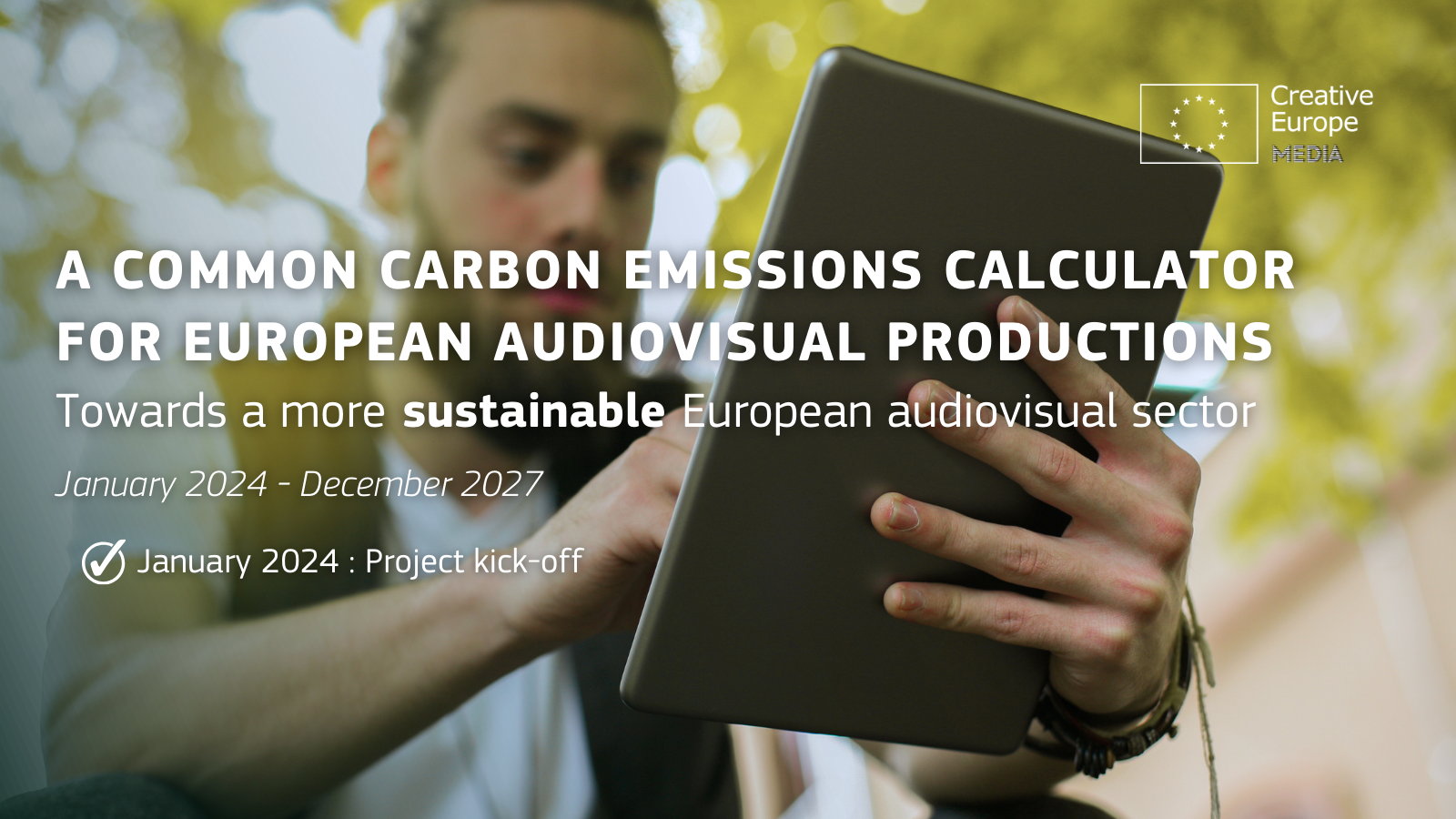 Un calculateur commun des émissions de carbone pour le secteur audiovisuel européen